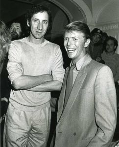 Pete Townshend, David Bowie 1981 NYC.jpg